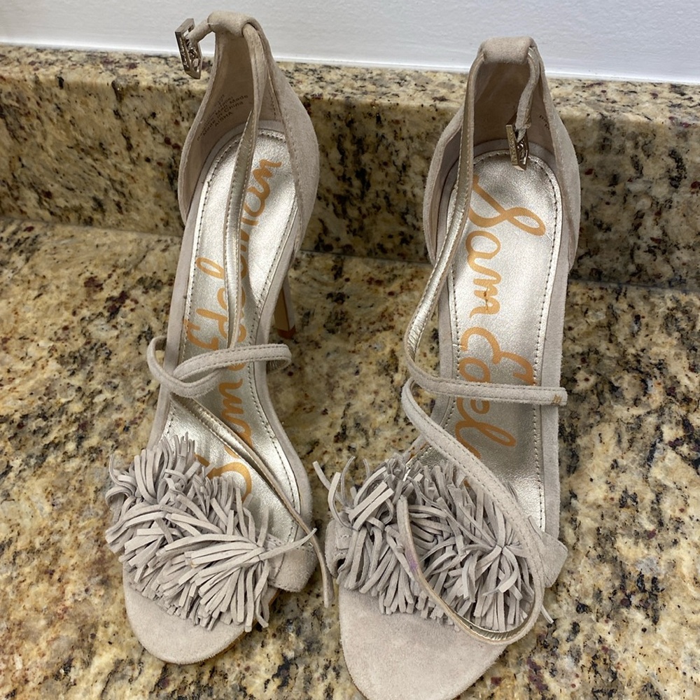 Sam Edelman   leather heels size 7 brand new